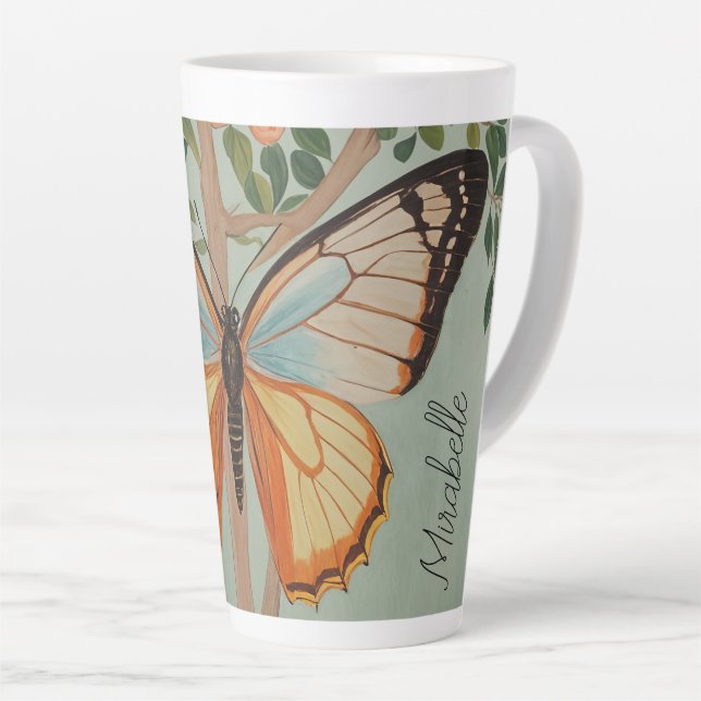 Personalisierte Abriebfestigkeit Milchtasse (Rechte Ecke)
