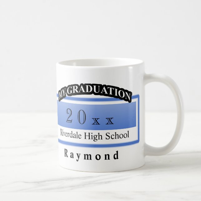 Personalisierte Abschluss-Tassen Tasse (Rechts)