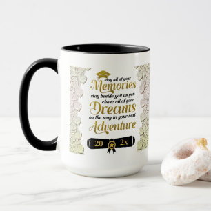 Personalisierte Abschlussfotos 2024 Studentengesch Tasse