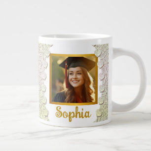 Personalisierte Abschlussfotos Studentengeschenke Jumbo-Tasse