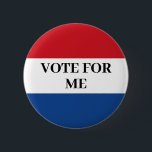 Personalisierte Abstimmung Rot und Blau Button<br><div class="desc">Schaltfläche "personalisierte Abstimmung rot und blau"</div>