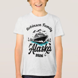 Personalisierte Alaska-Kreuzfahrt Tri-Blend Shirt