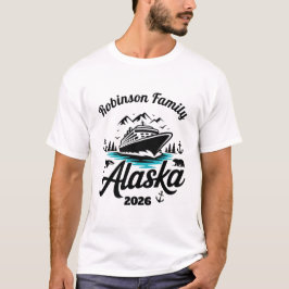 Personalisierte Alaskakreuzfahrt T-Shirt
