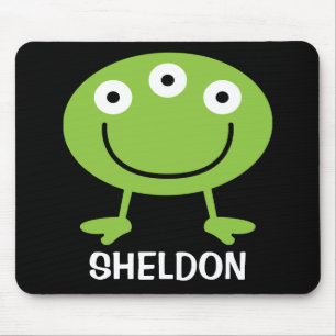 Personalisierte Alien für Kinder Mousepad