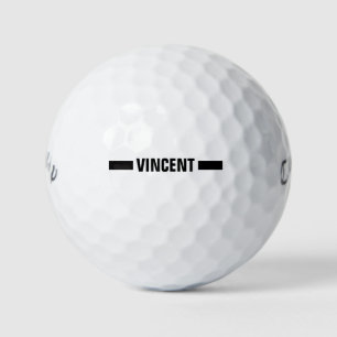 Personalisierte Alignment Aid Golf Balls Golfball