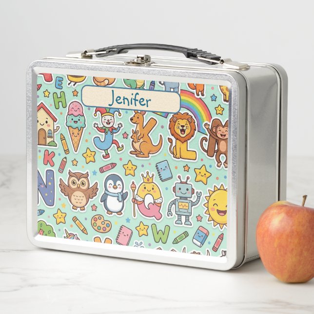 Personalisierte Alphaland Kids Lunch Box Lite (Beispiel)