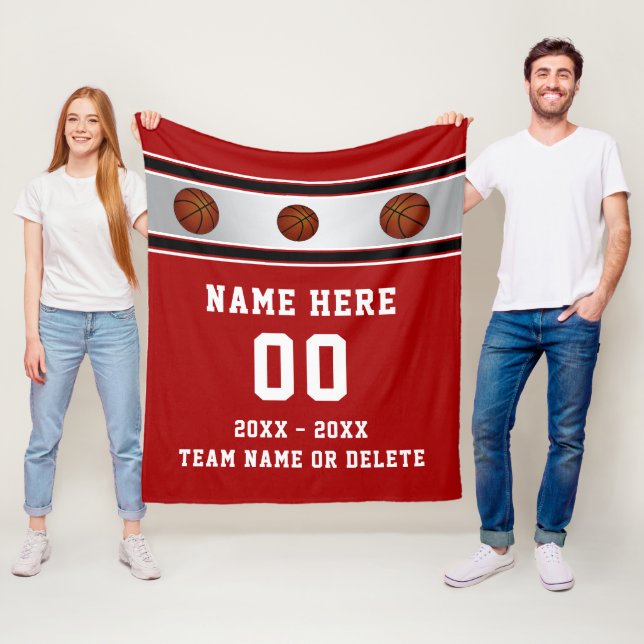 Personalisierte ältere fleecedecke (Beispiel)