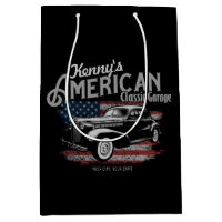 Personalisierte Amerikanische Vintage Autogarage