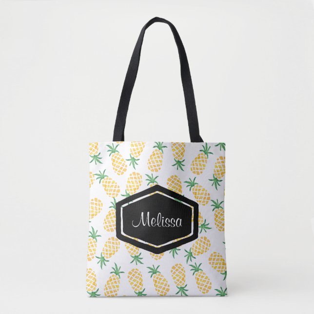 Personalisierte Ananas-Ananas-Tasche (Vorderseite)