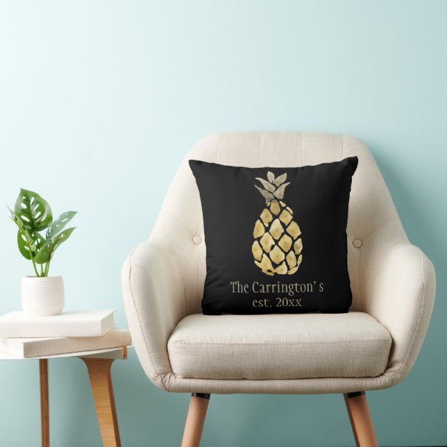 Personalisierte Ananas Kissen (Stuhl )