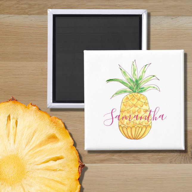 Personalisierte Ananas Magnet (Von Creator hochgeladen)