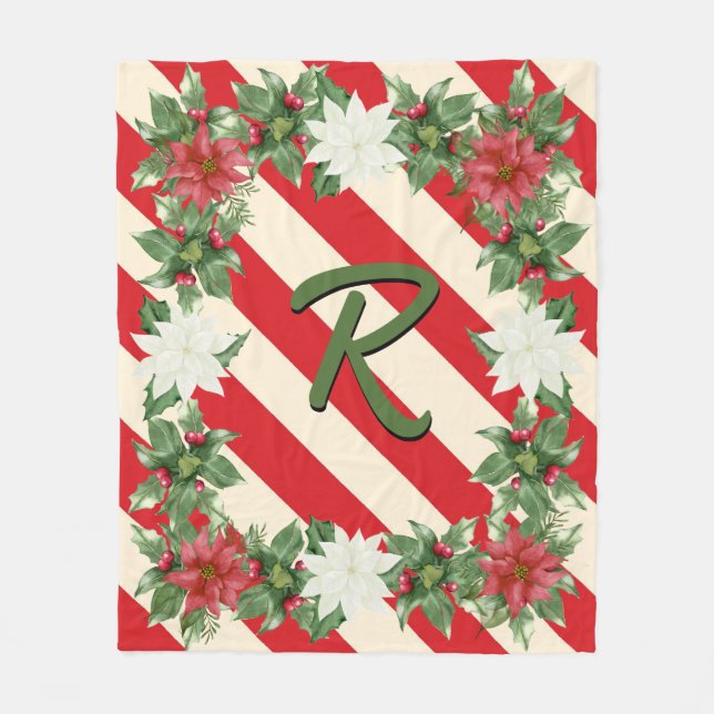 Personalisierte Anfangsblanket Fleecedecke (Vorderseite)