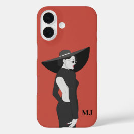 Personalisierte Anfangsbuchstaben Case-Mate iPhone 16 Hülle