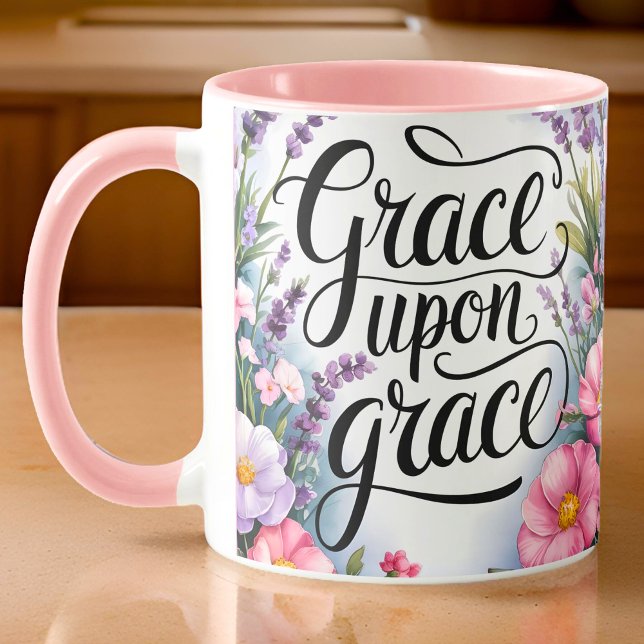 Personalisierte Anmut nach Anmut Christliche Fraue Tasse (Von Creator hochgeladen)