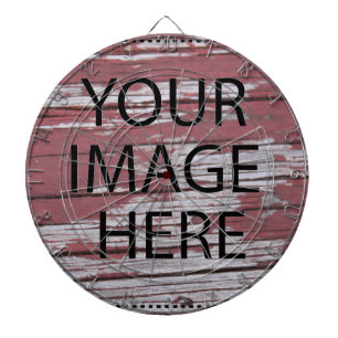 Personalisierte Anpassung Eigene Foto & Text Dartscheibe