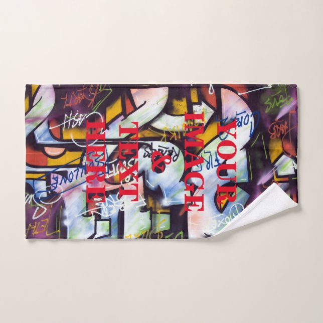 Personalisierte Anpassung Ihres eigenen Foto- und  Handtuch (Handtuch)