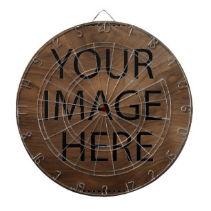 Personalisierte Anpassung Ihres eigenen Fotos & Te Dartscheibe