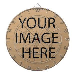 Personalisierte Anpassung Ihres eigenen Fotos & Te Dartscheibe