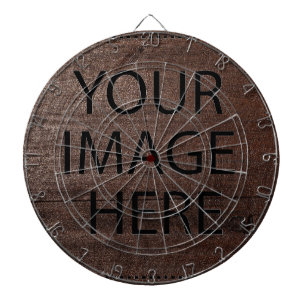 Personalisierte Anpassung Ihres eigenen Fotos & Te Dartscheibe