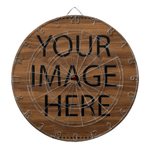 Personalisierte Anpassung Ihres eigenen Fotos & Te Dartscheibe