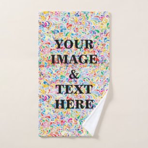Personalisierte Anpassung Ihres eigenen Fotos & Te Handtuch