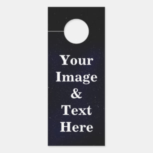 Personalisierte Anpassung Ihres eigenen Fotos & Te Türanhänger
