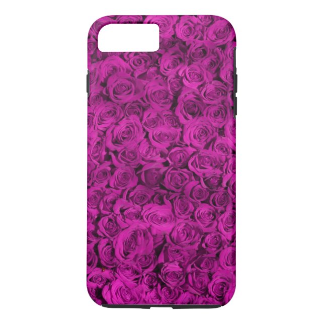 Personalisierte Anpassung Lila Rose Case-Mate iPhone Hülle (Rückseite)