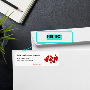 Personalisierte Anschrift Februar
