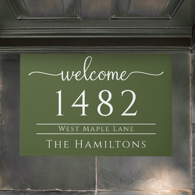 Personalisierte Anschrift Fußmatte (Von Creator hochgeladen)