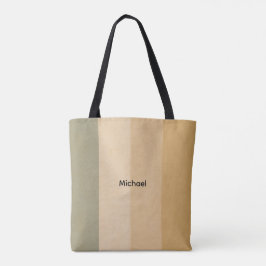 personalisierte anständige Streifen-Tasche