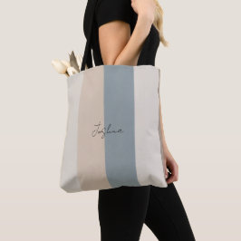 personalisierte anständige Streifen-Tasche