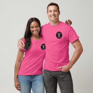 Personalisierte Apotheke gibt niemals rosa Ribbon  T-Shirt