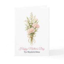 Personalisierte Aquarell-Rosa Pfingstrose Lilie Mu