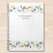 Personalisierte Aquarell-Wildblume