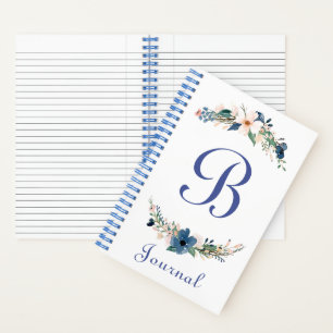 Personalisierte Aquarellschrift Notizbuch