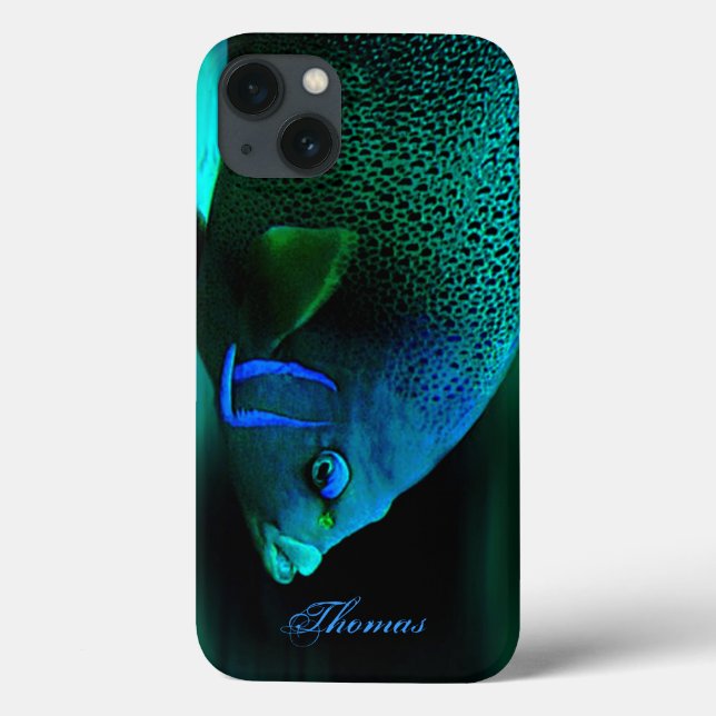 Personalisierte Aquarienfischerei Case-Mate iPhone Hülle (Rückseite)