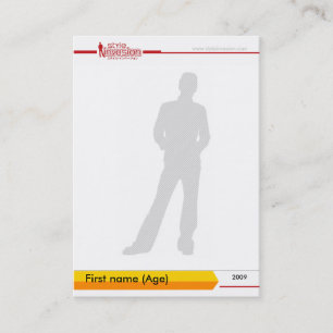 Personalisierte Arthandelskarte #2 Visitenkarte