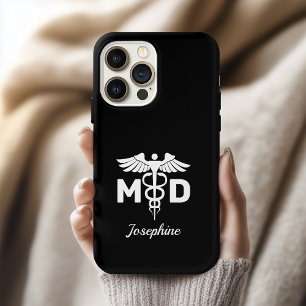 Personalisierte Arzthandyhülle Medical MD, Doktorg iPhone 15 Pro Hülle
