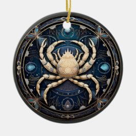 Personalisierte Astrologie Zodiakarzinom Ornament