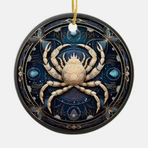 Personalisierte Astrologie Zodiakarzinom Ornament