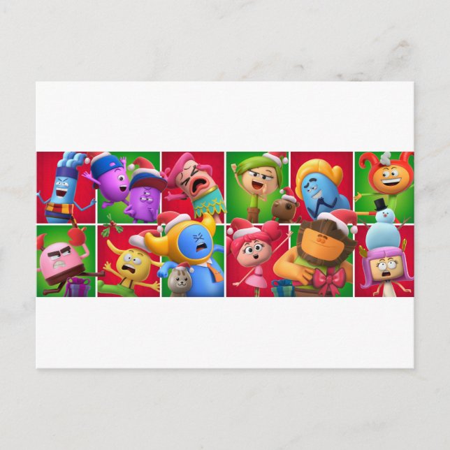 Personalisierte AstroLOLogy Weihnachtskarte Postkarte (Vorderseite)