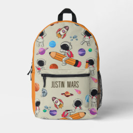 Personalisierte Astronauten und Planeten Zurück zu Bedruckter Rucksack