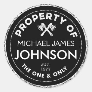 Personalisierte Aufkleber