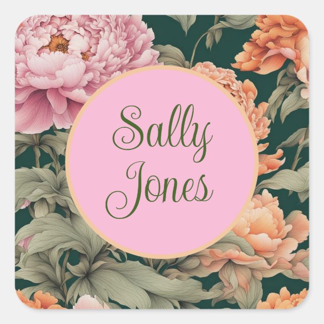 Personalisierte Aufkleber (Vorderseite)