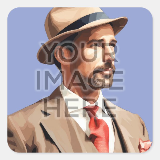 Personalisierte Aufkleber für benutzerdefinierte Q (Vorderseite)