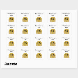 personalisierte Aufkleber "Umarmen Emoji"