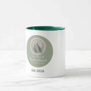 Personalisierte Aura der Mutterschaft - Zen Boho K Tasse