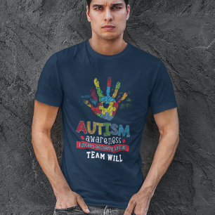 Personalisierte Autismus Sensibilisierung für Erzi T-Shirt