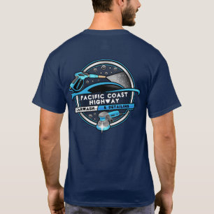 Personalisierte Autowasch-Crew Zweizeiliges Grafik T-Shirt