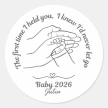 Personalisierte Baby 2026 Rosa Benutzerdefinierter
